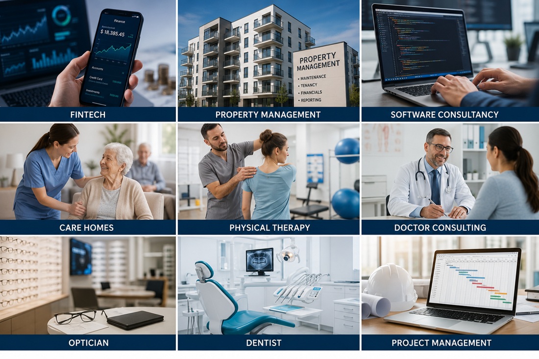 Professional and multi-site businesses supported by Winprotech